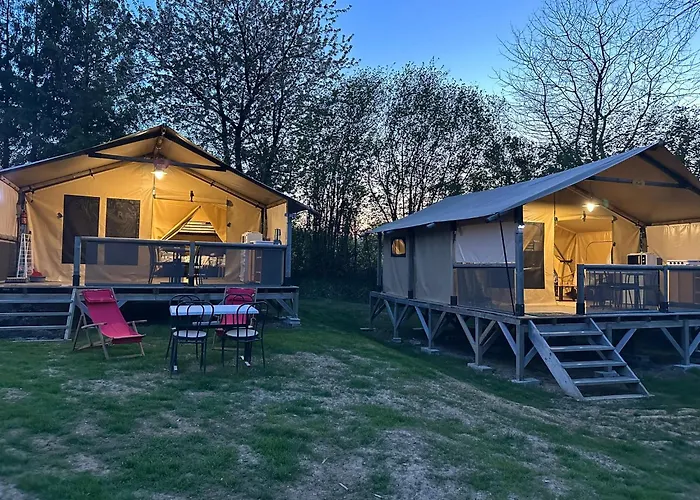 Clos Des Monts Tente Safari J אוהל מפואר *